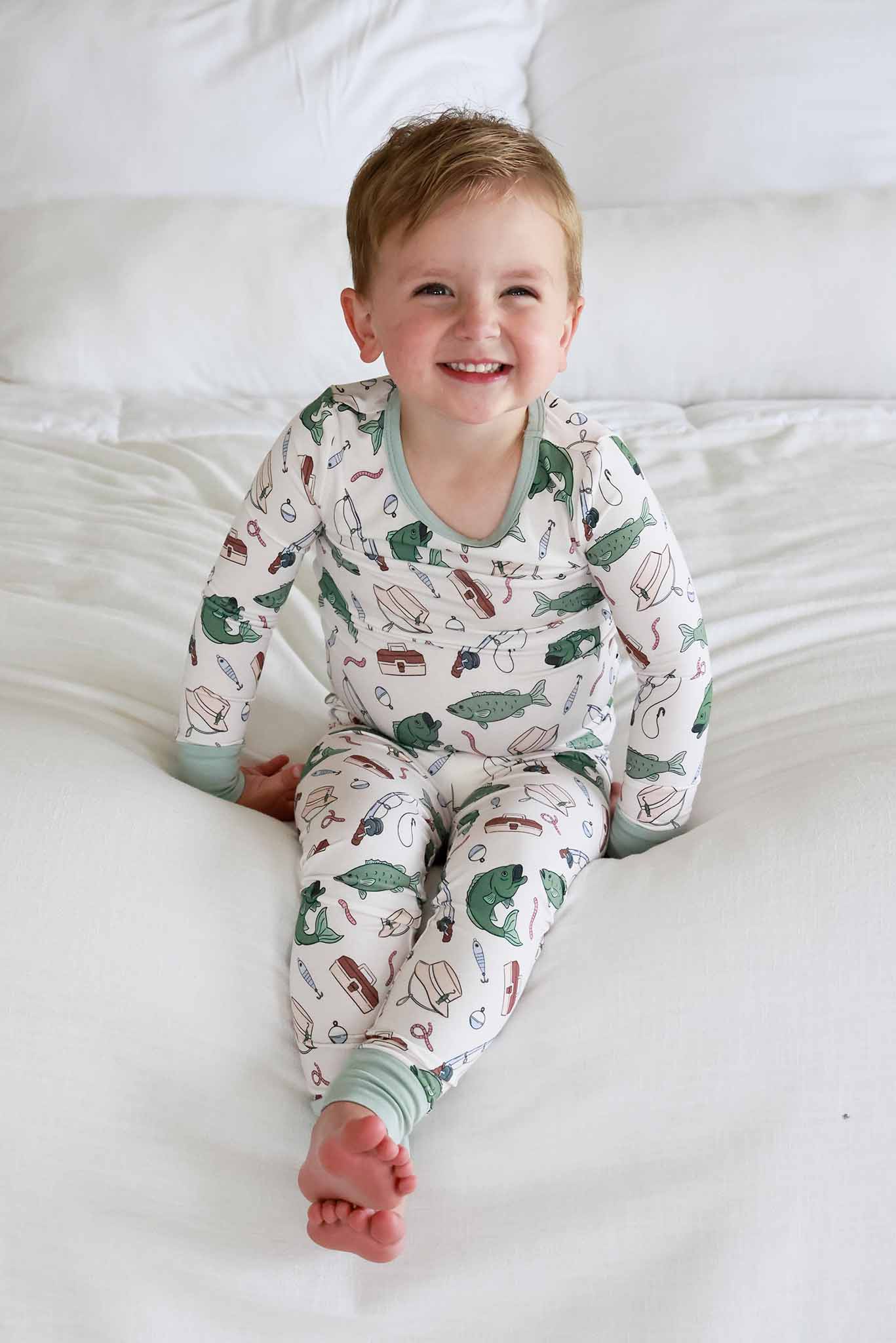 Two Piece Pajama Set | Off the Hook