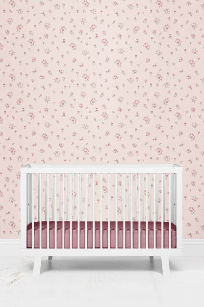 Precious Posies Removable Wallpaper