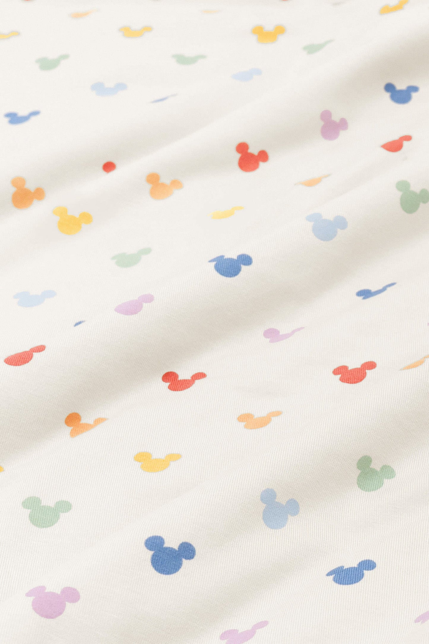 Toddler Basic Tee in Pastel Mickey Mouse