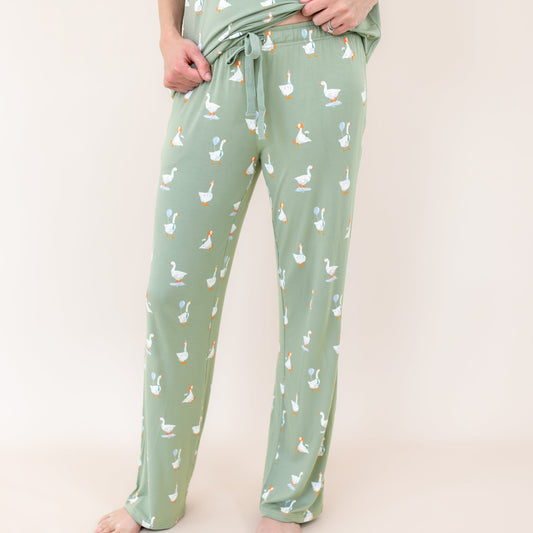 Women's Lounge Pants in Silly Goose