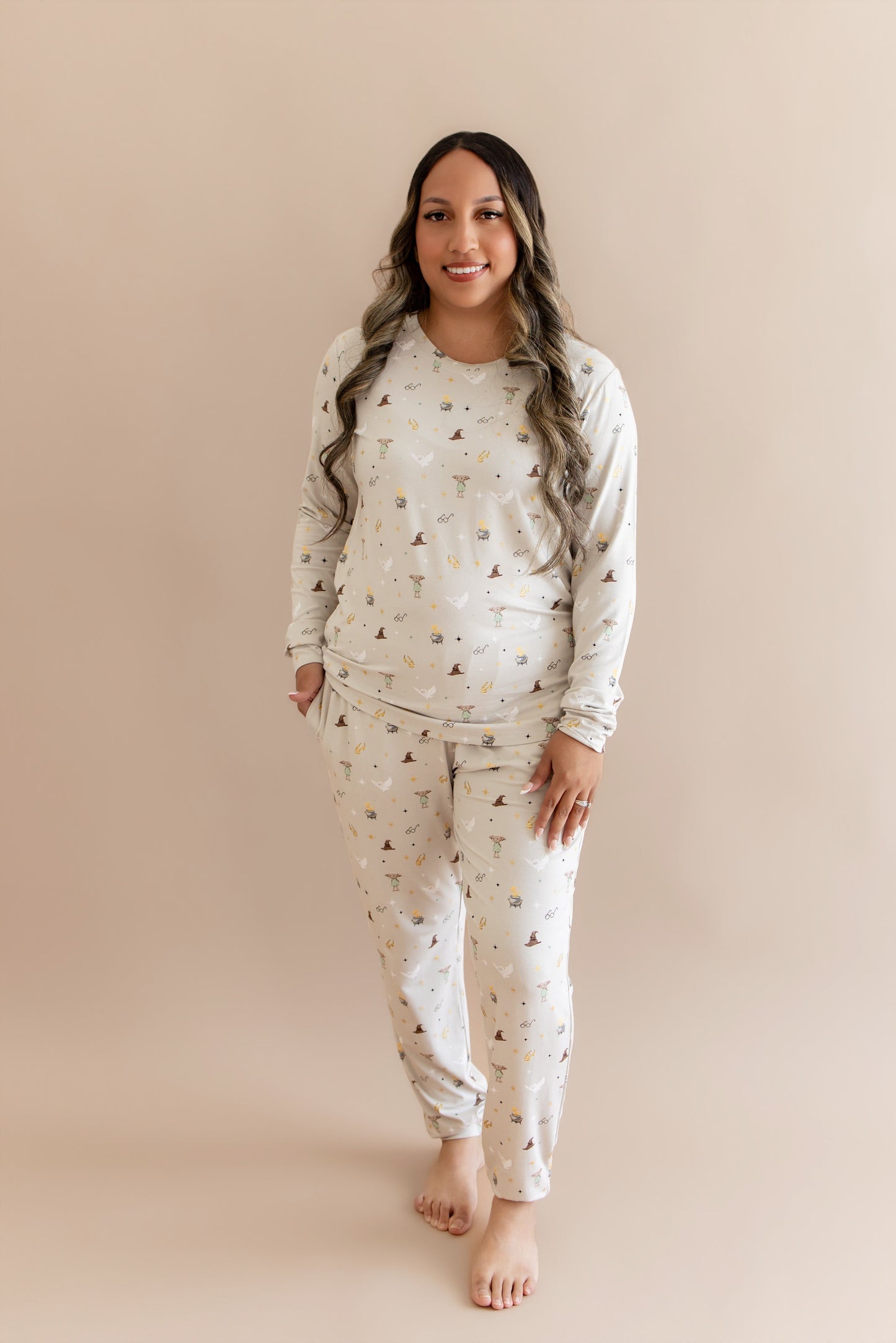 Women's Jogger Pajama Set in Starry Icon