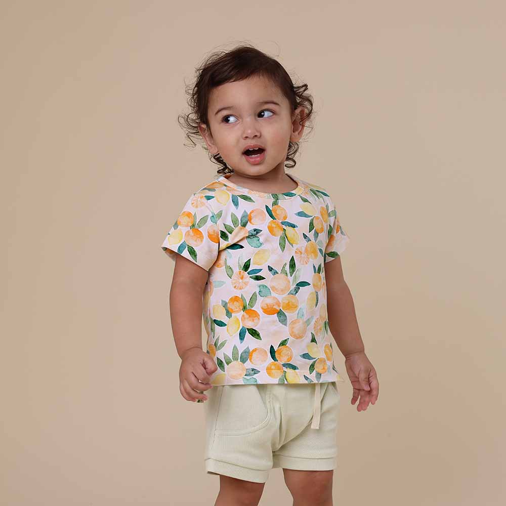 Sunny Citrus Organic T-Shirt