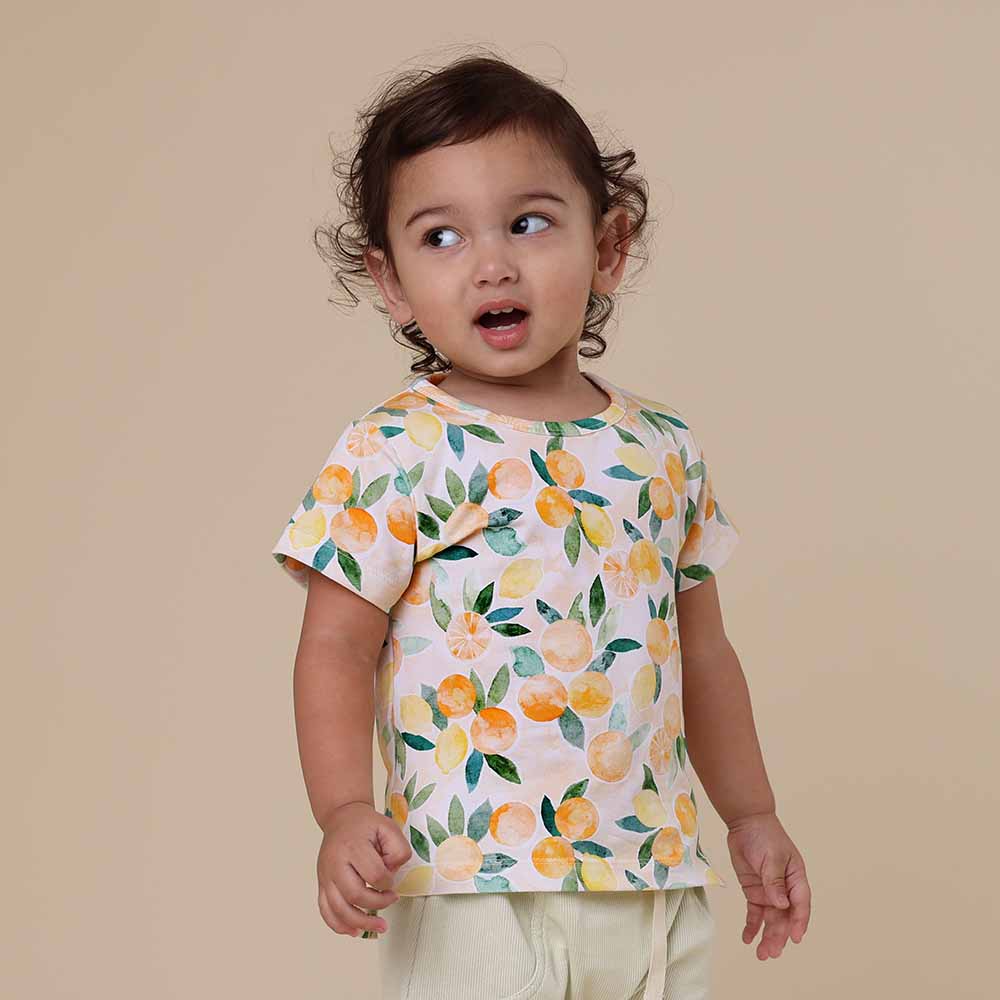 Sunny Citrus Organic T-Shirt