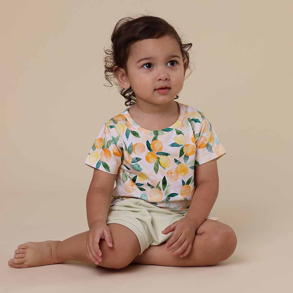 Sunny Citrus Organic T-Shirt