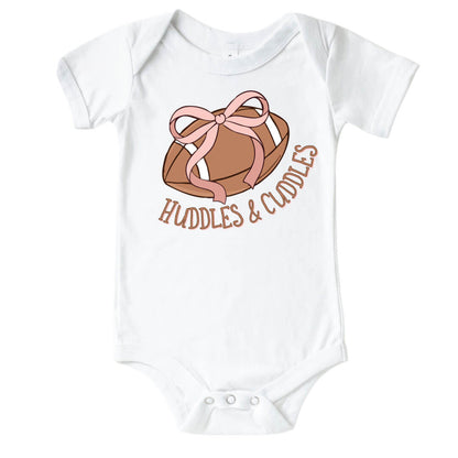 Huddles & Cuddles Graphic Bodysuit | White