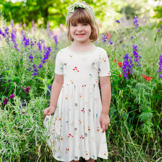 Twirl Dress in Wildflower