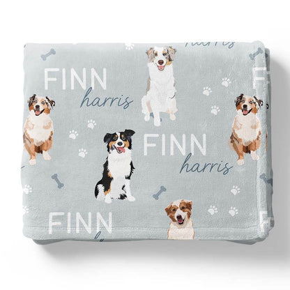Personalized Kids Blankets | Dog Breeds
