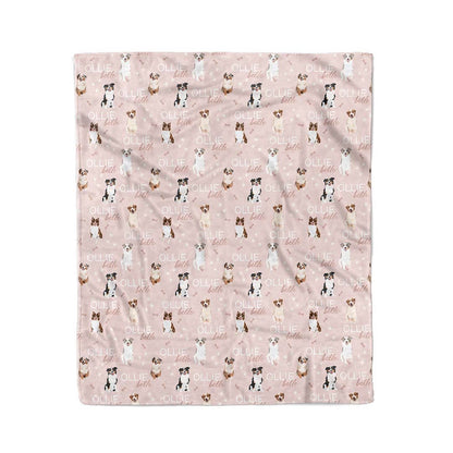 Personalized Kids Blanket | Australian Shepherd