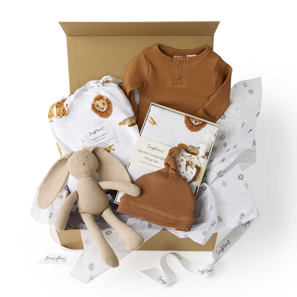 Deluxe Newborn Gift Hamper - Lion