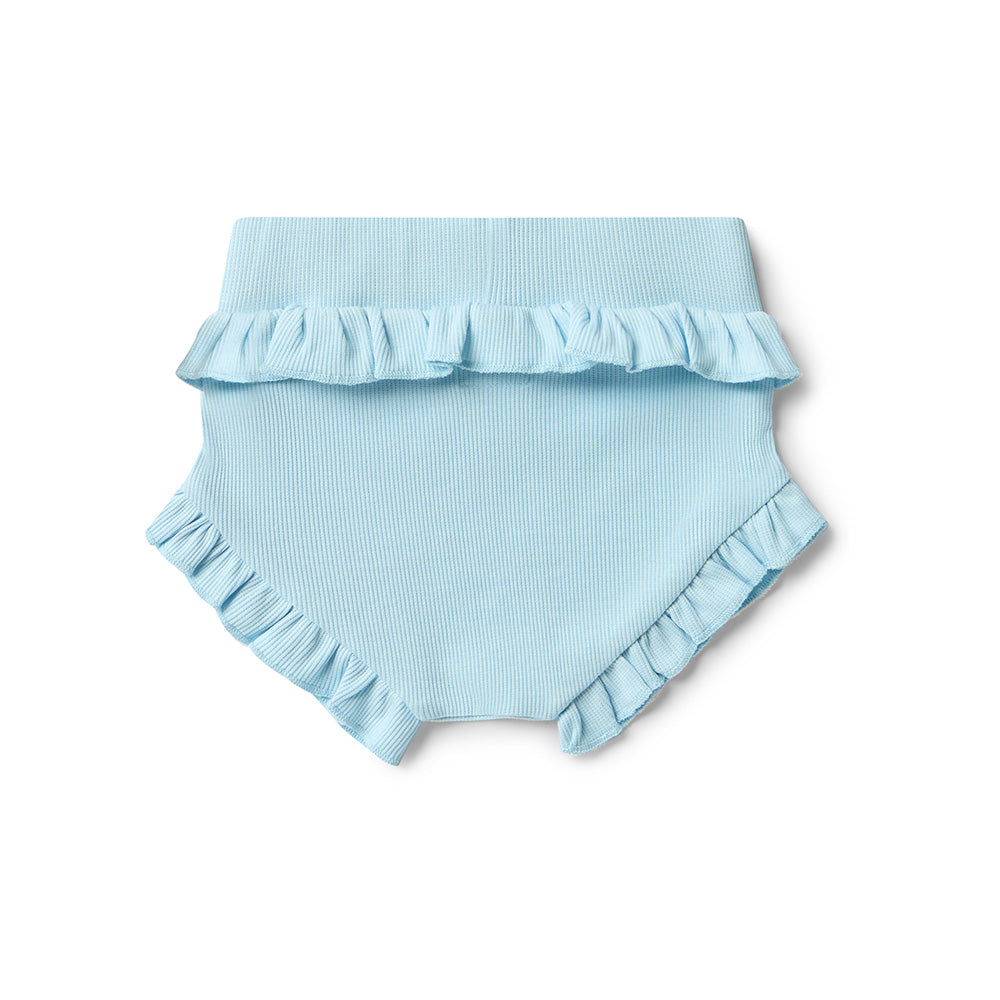 Baby Blue Organic Bloomers