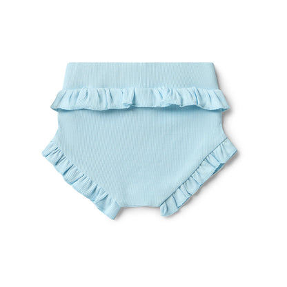 Baby Blue Organic Bloomers