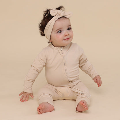 Babyccino Organic Snugglesuit Convertible Romper