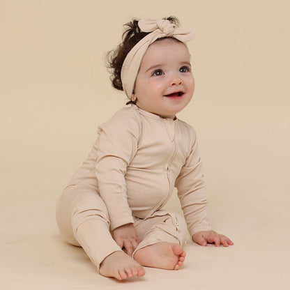 Babyccino Organic Snugglesuit Convertible Romper