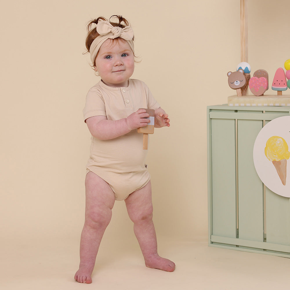 Babyccino Short Sleeve Organic Bodysuit