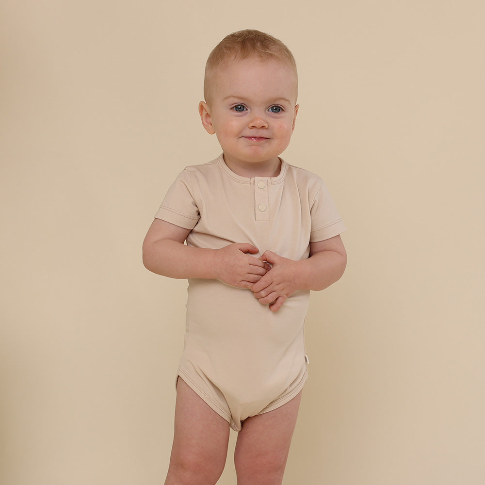Babyccino Short Sleeve Organic Bodysuit