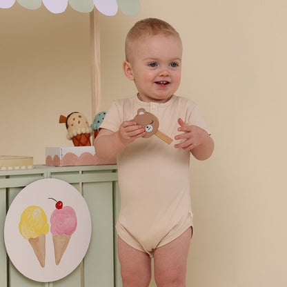 Babyccino Short Sleeve Organic Bodysuit