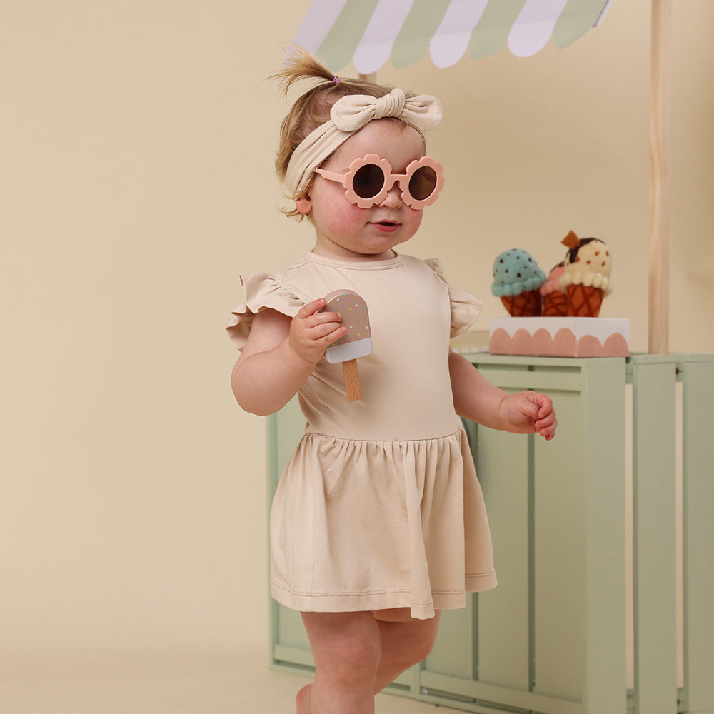 Babyccino Short Sleeve Organic Dress