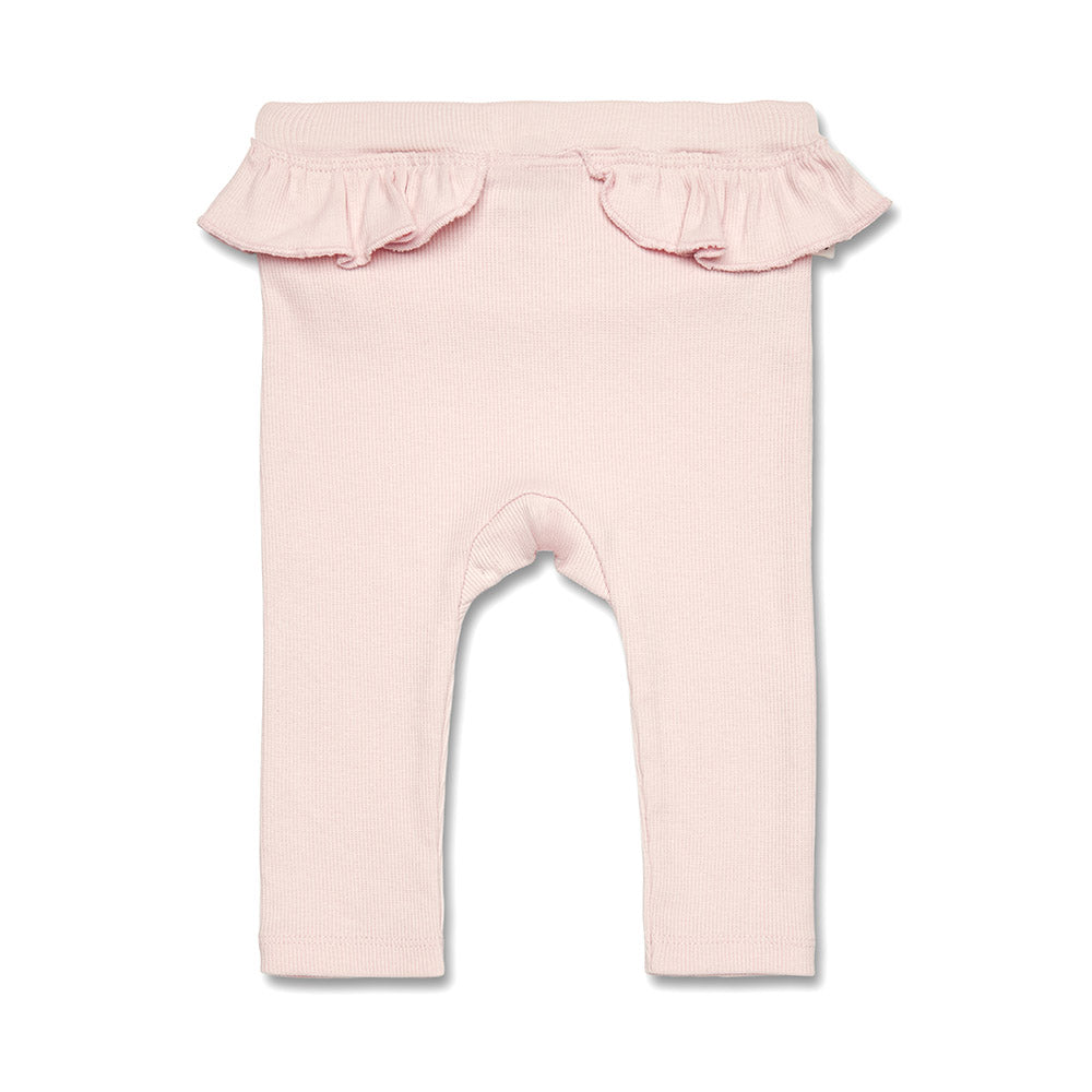 Baby Pink Organic Pants with Frill (Limited Style)