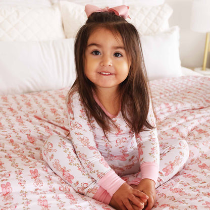 Ballet Blossoms Two Piece Pajama Set