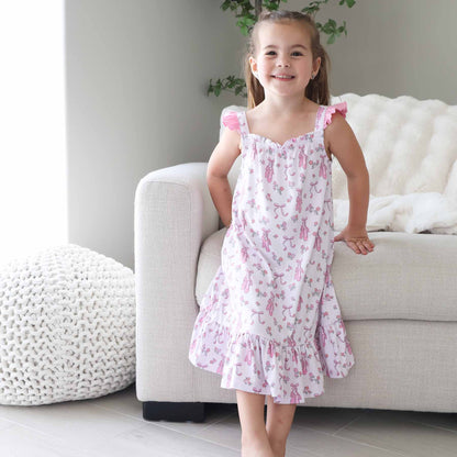 Full Length Ruffle Nightgown | Ballet Dreams