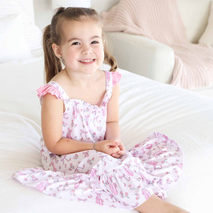 Full Length Ruffle Nightgown | Ballet Dreams