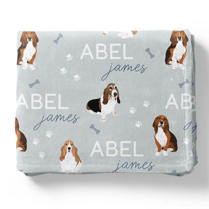 Personalized Kids Blankets | Dog Breeds