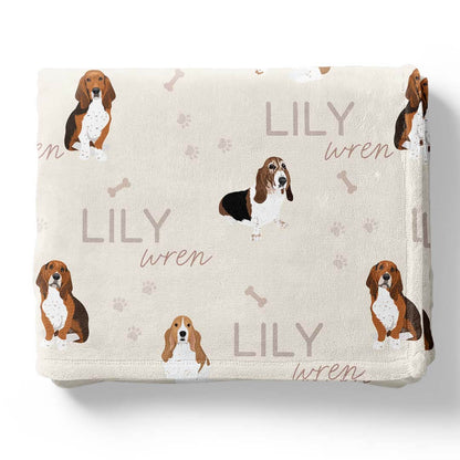 Personalized Kids Blankets | Dog Breeds