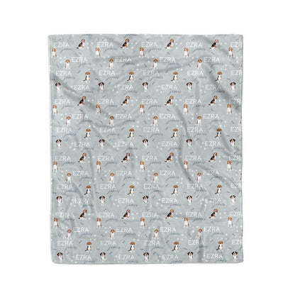 Personalized Kids Blanket | Beagle