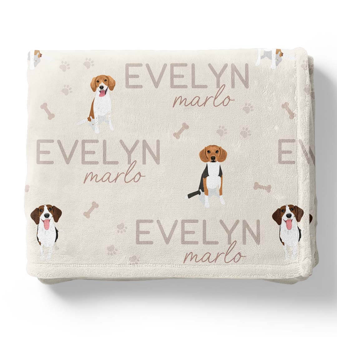 Personalized Kids Blankets | Dog Breeds