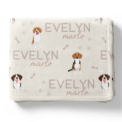 Personalized Kids Blankets | Dog Breeds