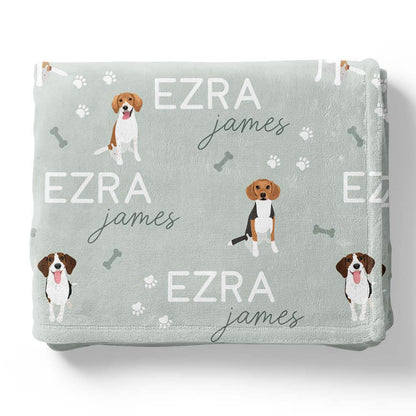 Personalized Kids Blankets | Dog Breeds