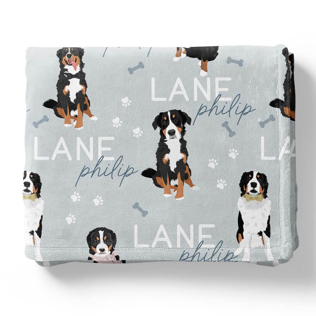 Personalized Kids Blankets | Dog Breeds