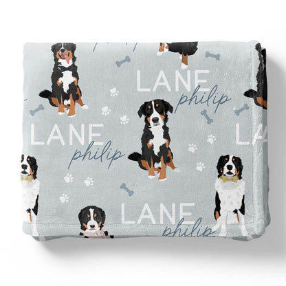 Personalized Kids Blankets | Dog Breeds