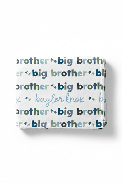 Personalized Kids Blanket | Big Sibling