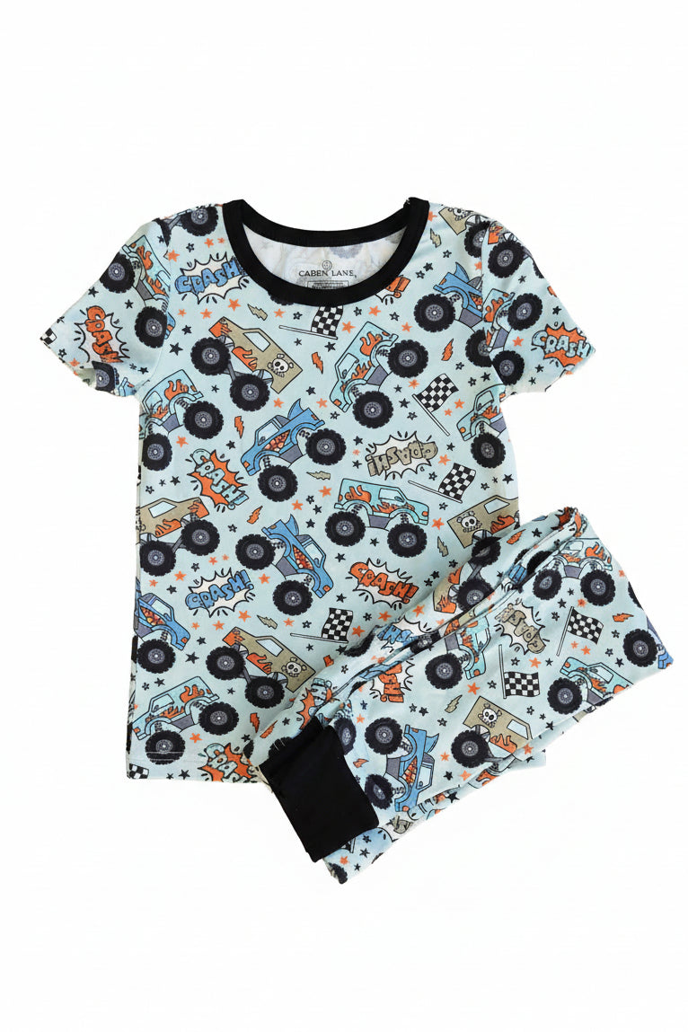 Big Wheelin' Two Piece Pajama Set
