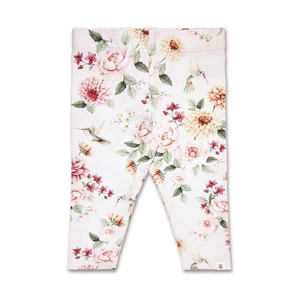 Birds & Blooms Organic Leggings
