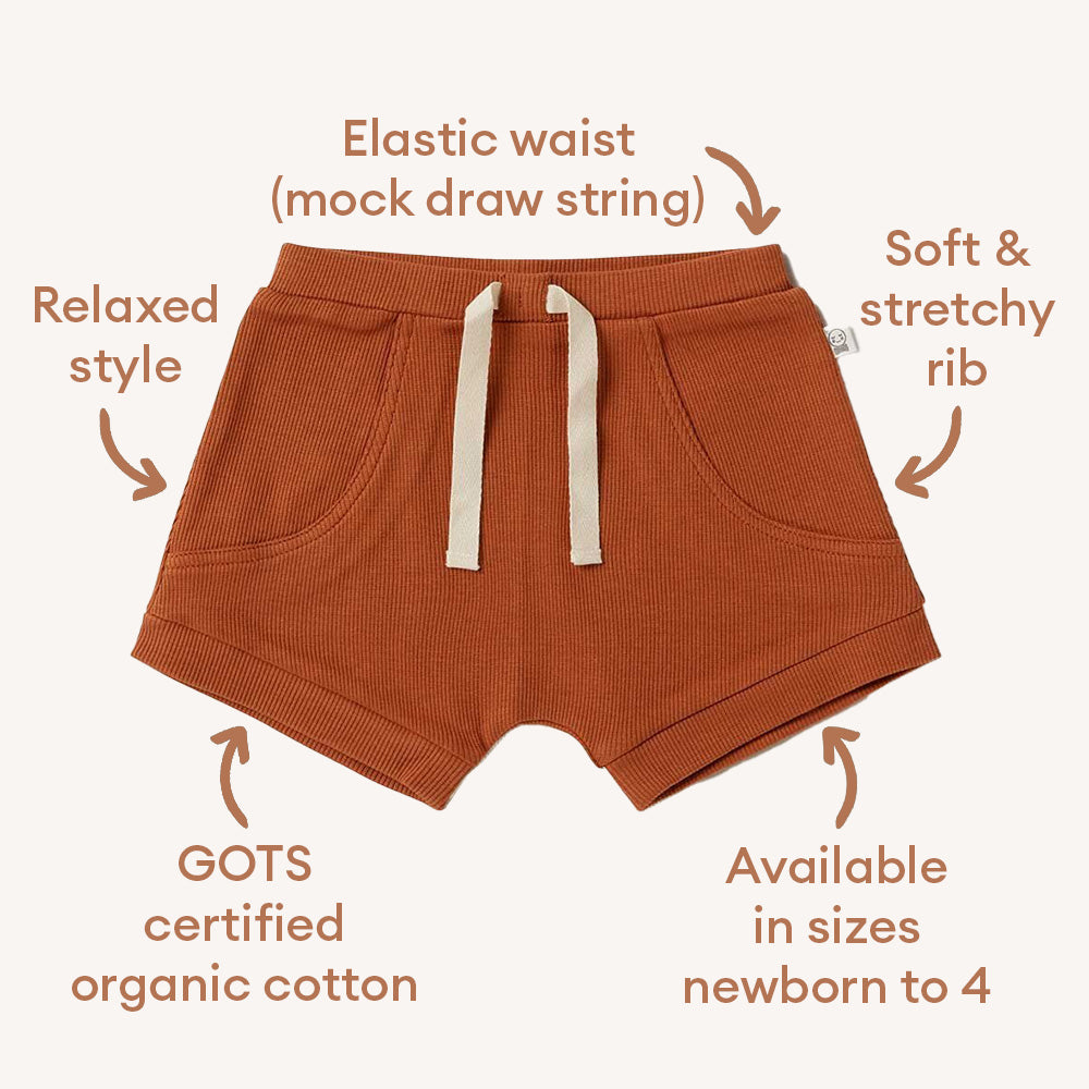 Biscuit Organic Shorts