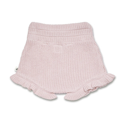 Blush Pink Organic Cotton Knit Bloomers