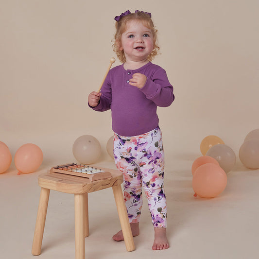 Blushing Beauty Organic Leggings