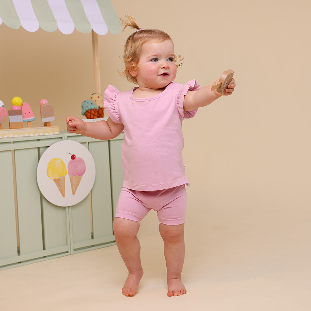 Bubblegum Organic Bike Shorts