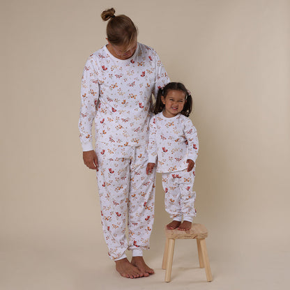 Butterfly Organic Kids Long Sleeve PJ Set