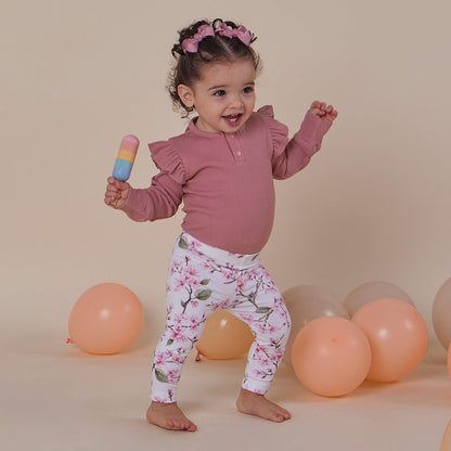 Cherry Blossom Organic Leggings