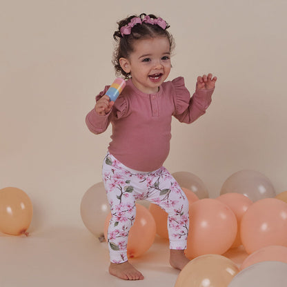 Cherry Blossom Organic Leggings