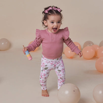 Cherry Blossom Organic Leggings