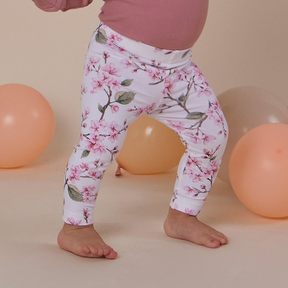 Cherry Blossom Organic Leggings