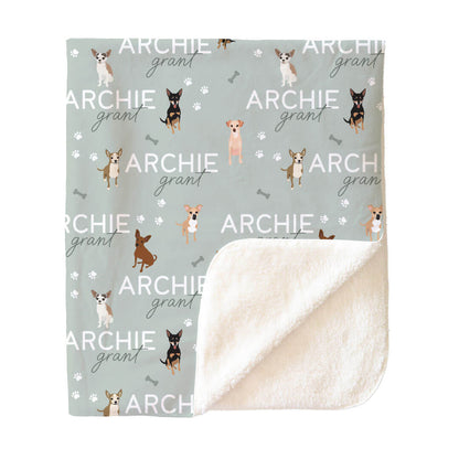 Personalized Kids Blankets | Dog Breeds