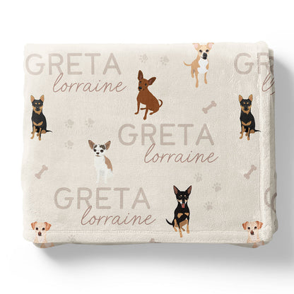 Personalized Kids Blankets | Dog Breeds