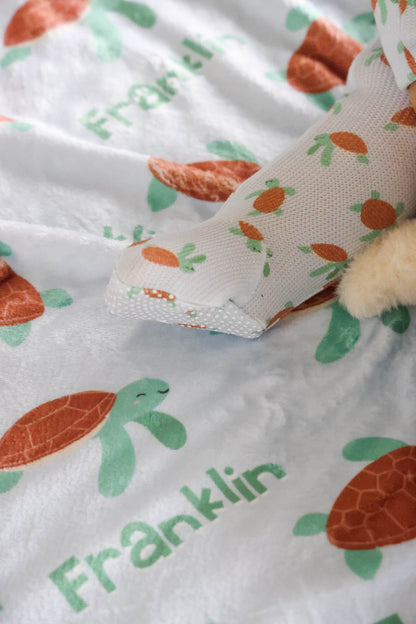 Personalized Kids Blanket | Coastal Cruisers
