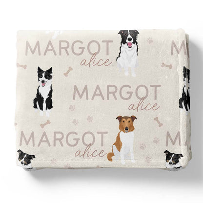 Personalized Kids Blankets | Dog Breeds
