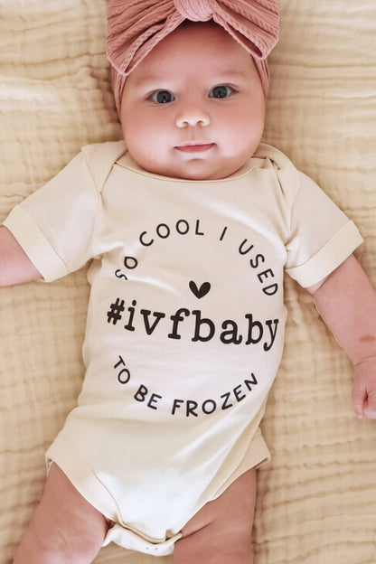 So Cool I Used To Be Frozen Graphic Bodysuit | Natural